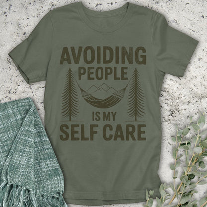 Stepping Green T-Shirt Self Care T-Shirt