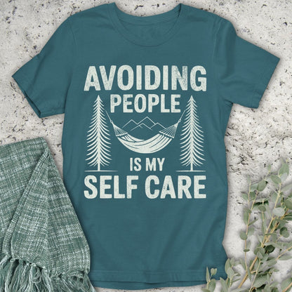Stepping Green T-Shirt Self Care T-Shirt