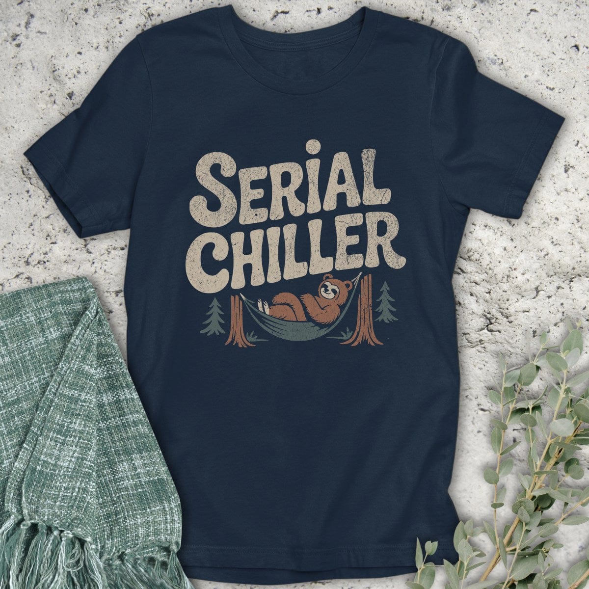 Stepping Green T-Shirt Serial Chiller Bear T-Shirt