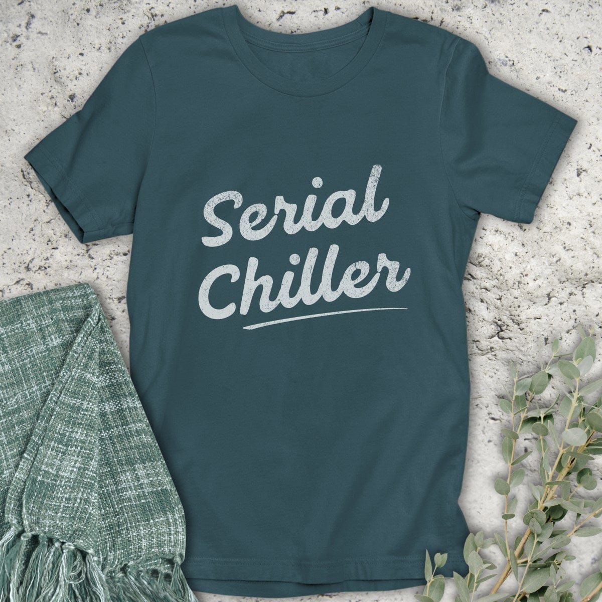 Stepping Green T-Shirt Serial Chiller T-Shirt