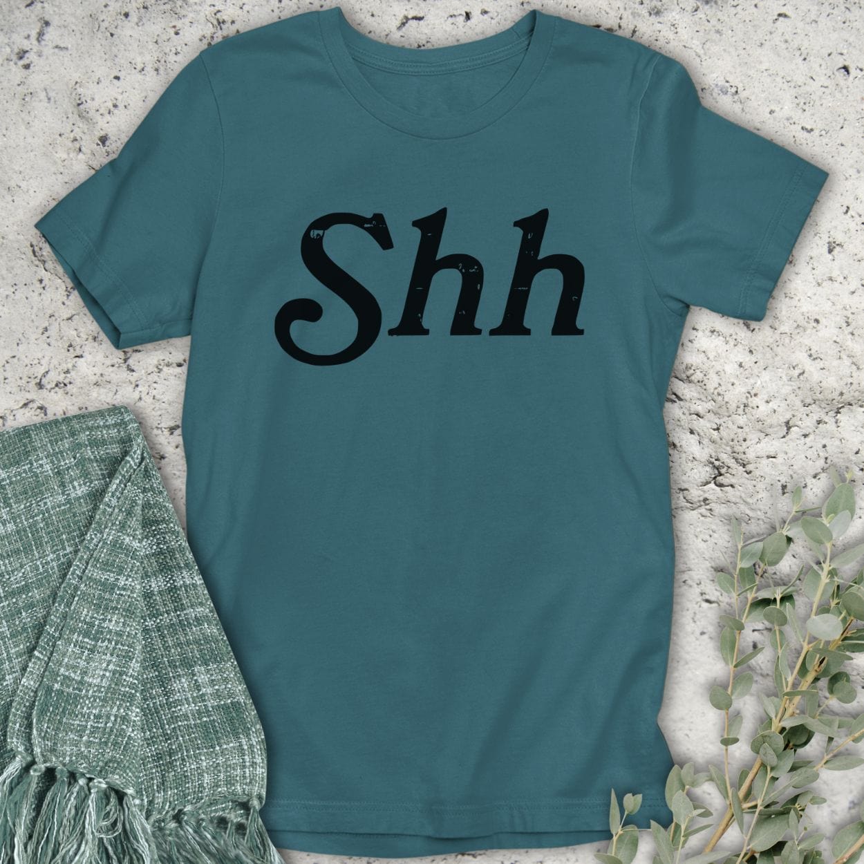 Stepping Green T-Shirt Shh T-Shirt