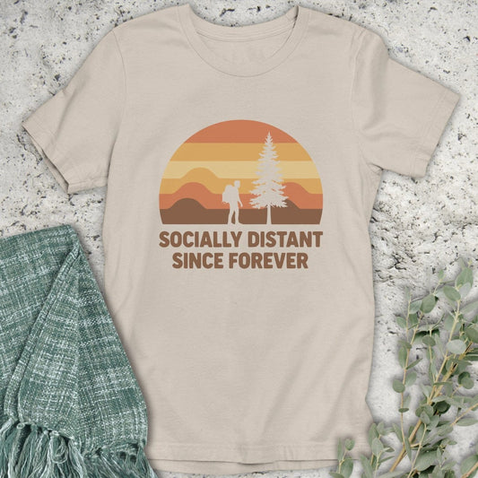 Stepping Green T-Shirt Socially Distant T-Shirt