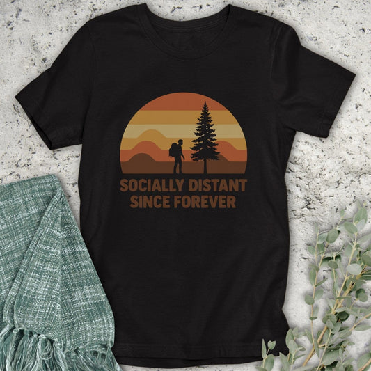 Stepping Green T-Shirt Socially Distant T-Shirt