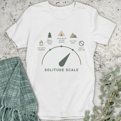 Stepping Green T-Shirt Solitude Scale T-Shirt