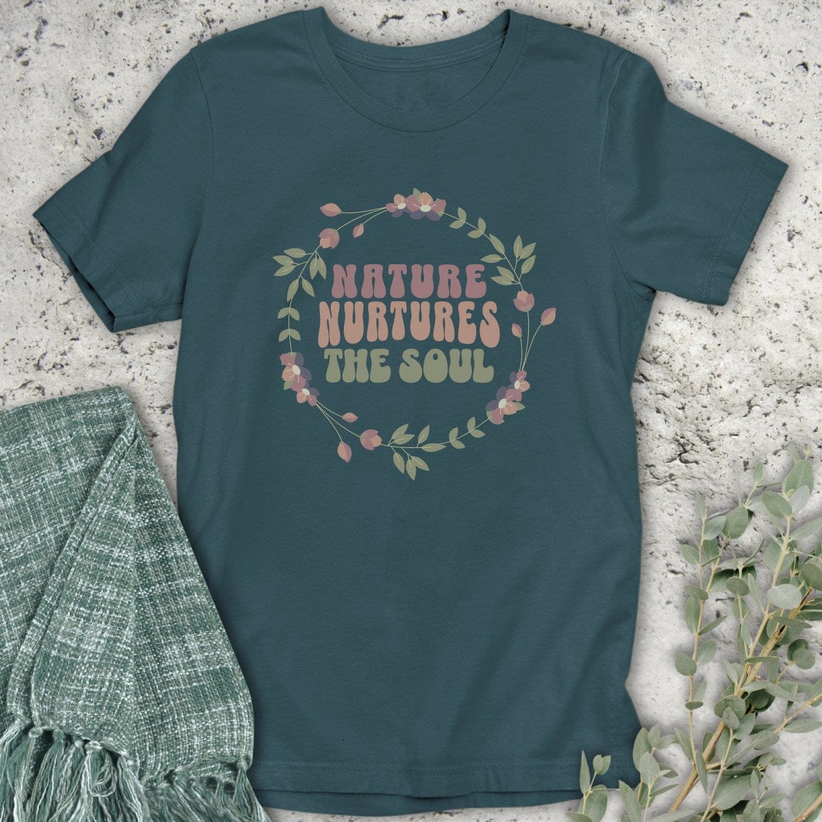 Stepping Green T-Shirt Soul Organic T-Shirt