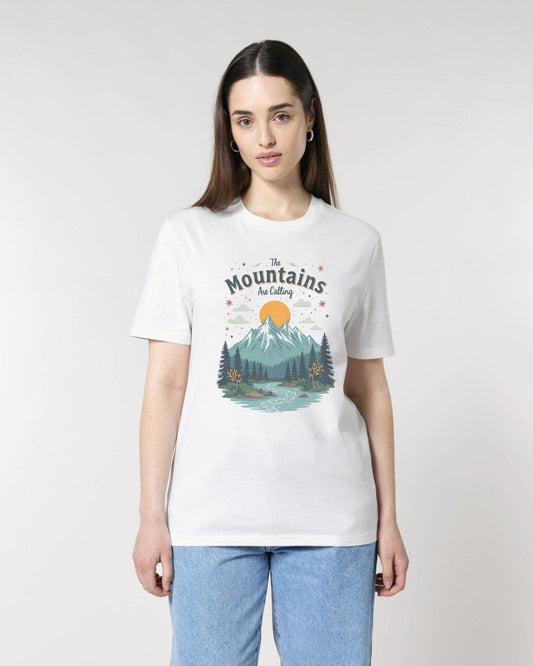 Stepping Green T-Shirt Stars Mountains Are Calling T-Shirt