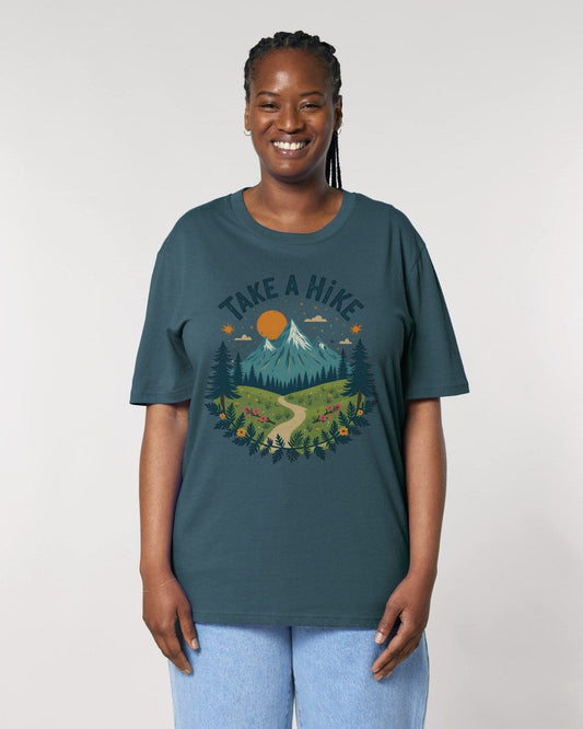 Stepping Green T-Shirt Stars Take A Hike T-Shirt