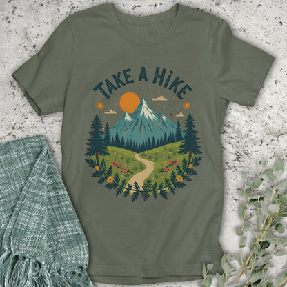 Stepping Green T-Shirt Stars Take A Hike T-Shirt