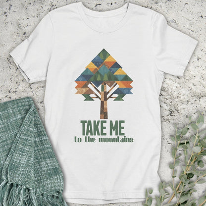 Stepping Green T-Shirt Take Me to the Mountains T-Shirt