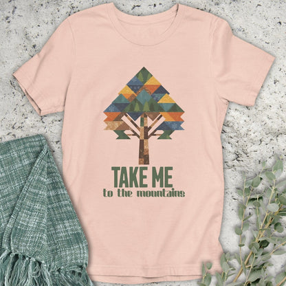 Stepping Green T-Shirt Take Me to the Mountains T-Shirt