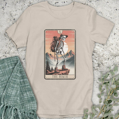 Stepping Green T-Shirt Tarot Hiker T-Shirt