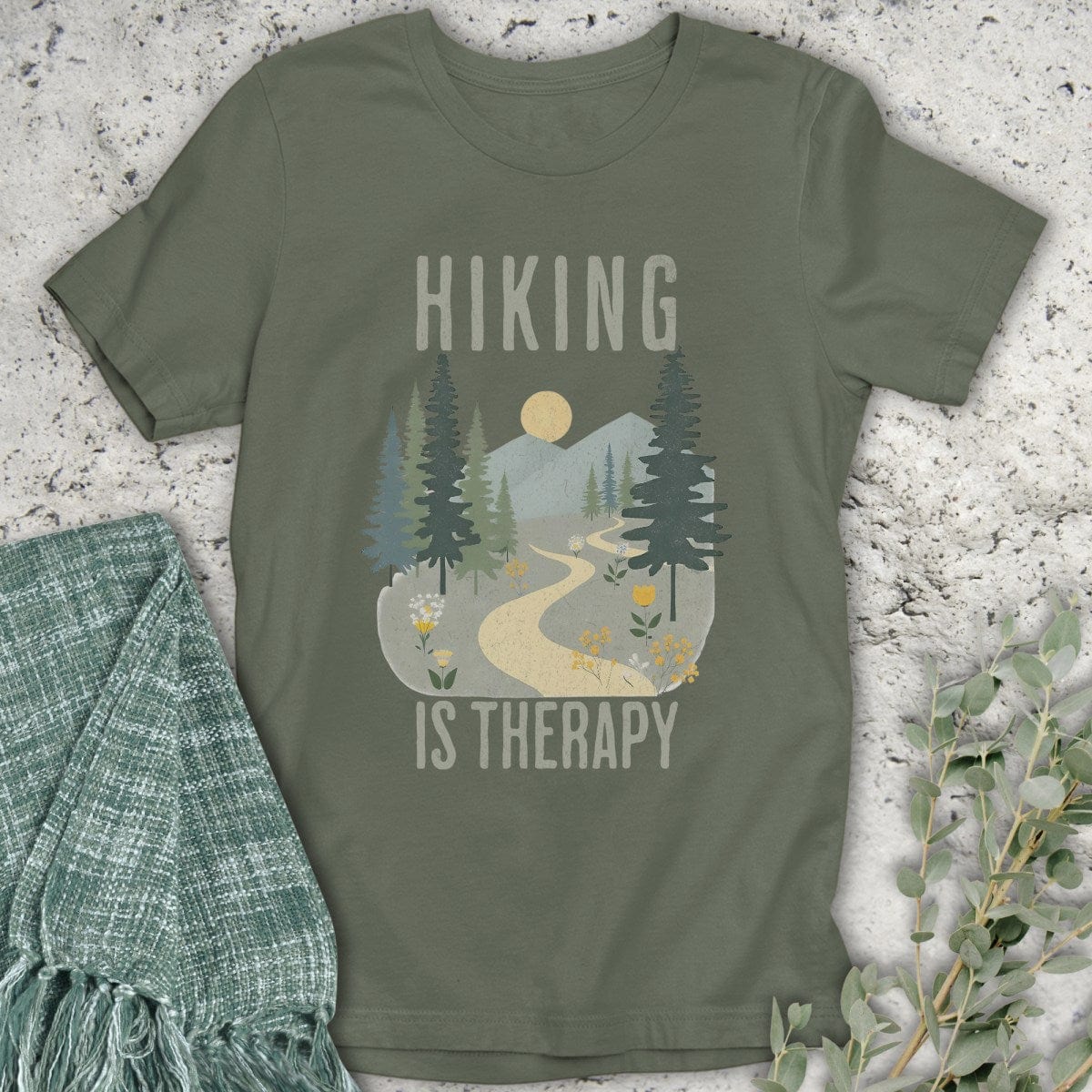 Stepping Green T-Shirt Therapy Trail T-Shirt