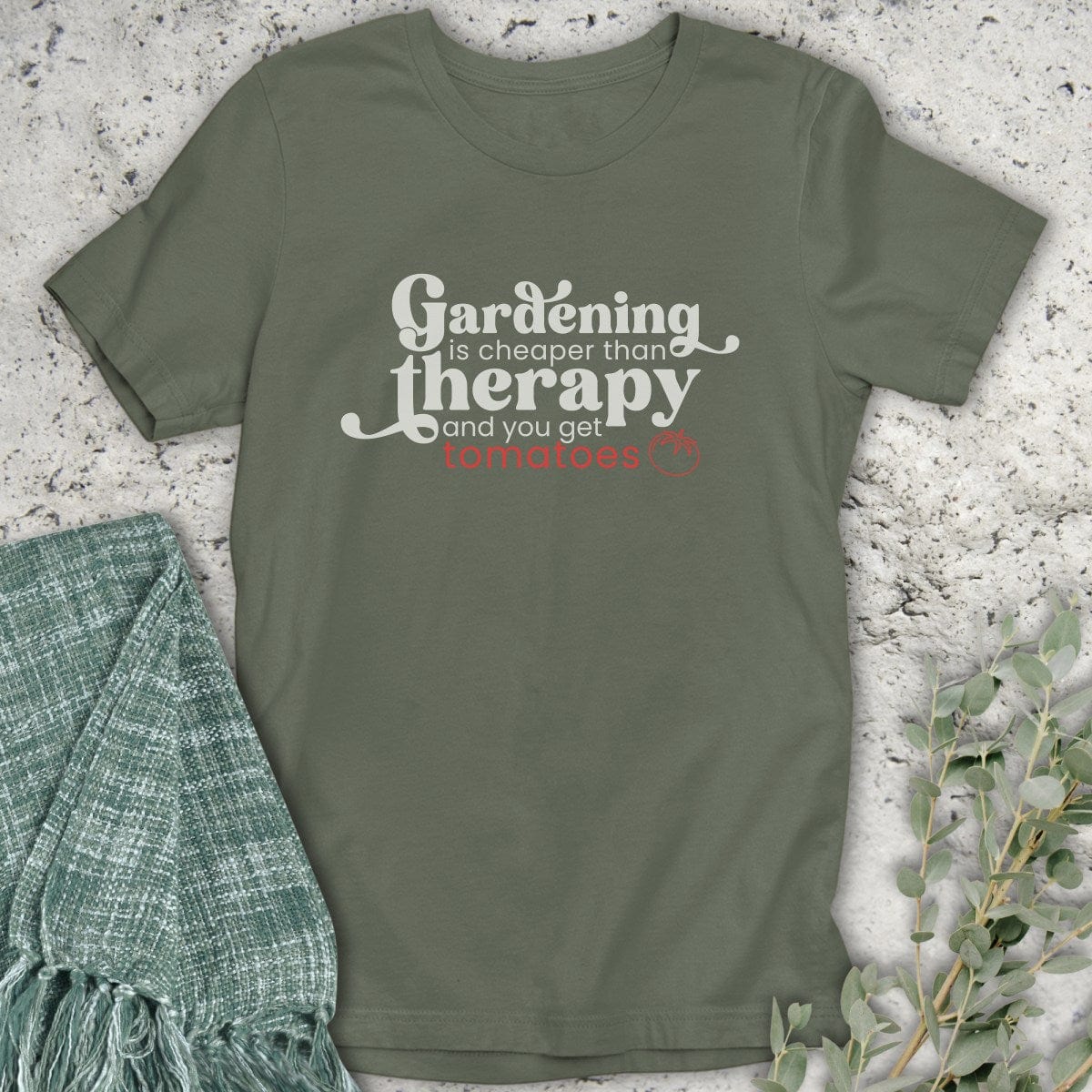 Stepping Green T-Shirt Tomatoes T-Shirt