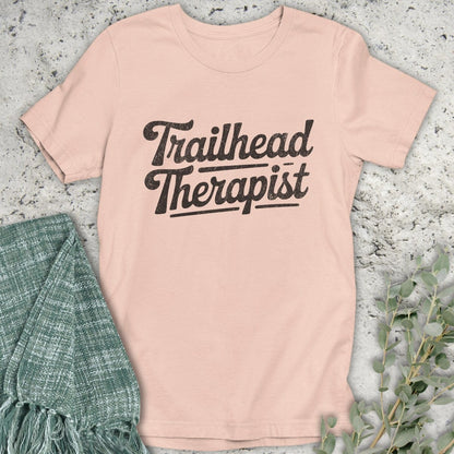 Stepping Green T-Shirt Trailhead Therapist T-Shirt
