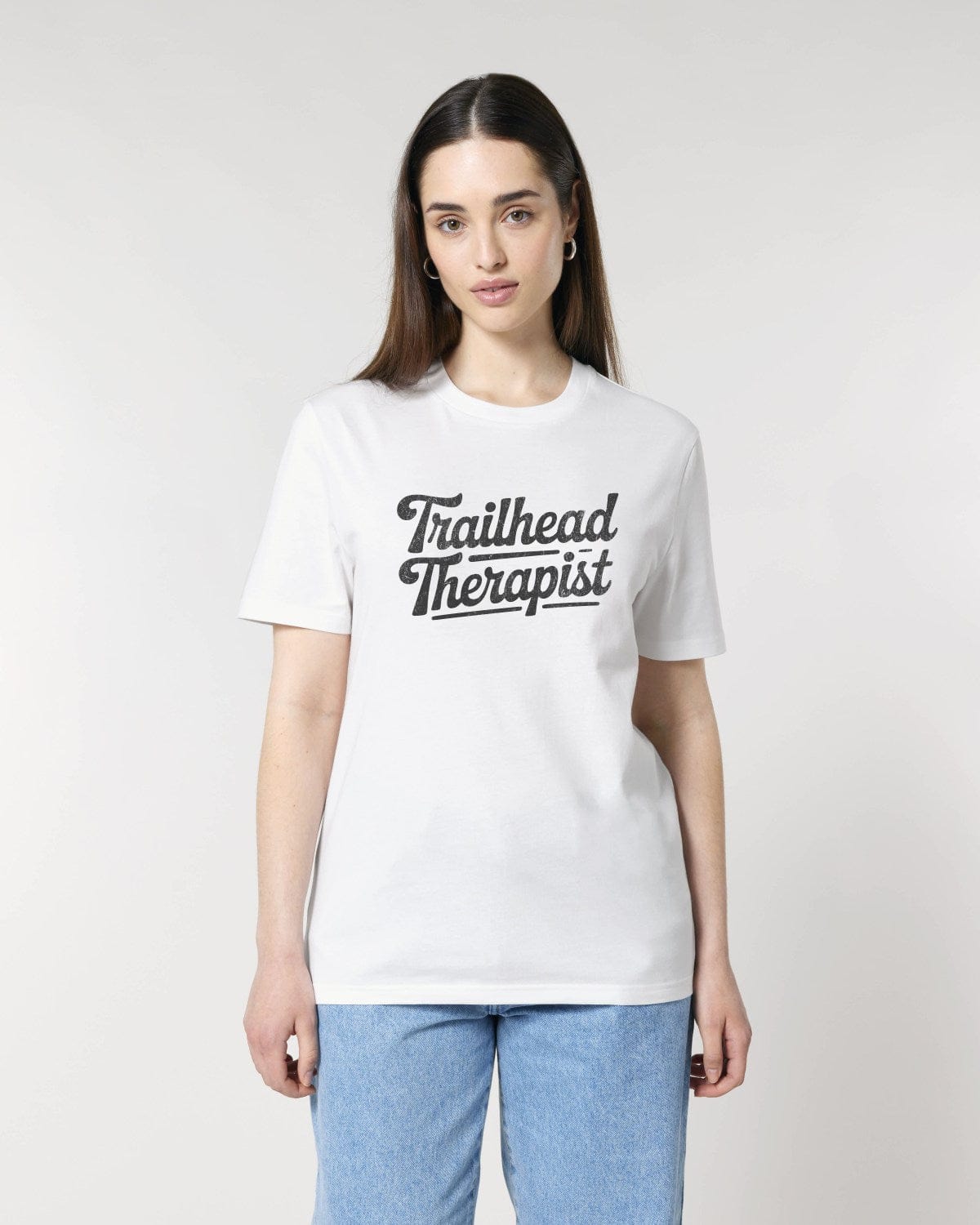 Stepping Green T-Shirt Trailhead Therapist T-Shirt