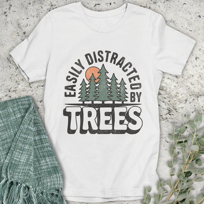 Stepping Green T-Shirt Tree Distraction T-Shirt