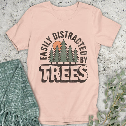 Stepping Green T-Shirt Tree Distraction T-Shirt