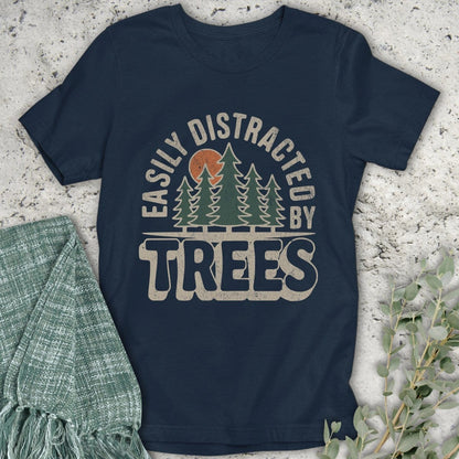 Stepping Green T-Shirt Tree Distraction T-Shirt