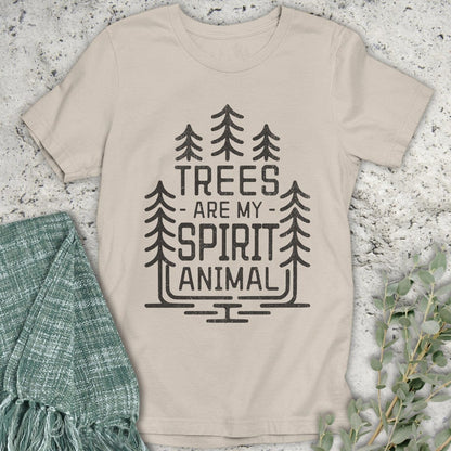 Stepping Green T-Shirt Trees Are My Spirit Animal T-Shirt