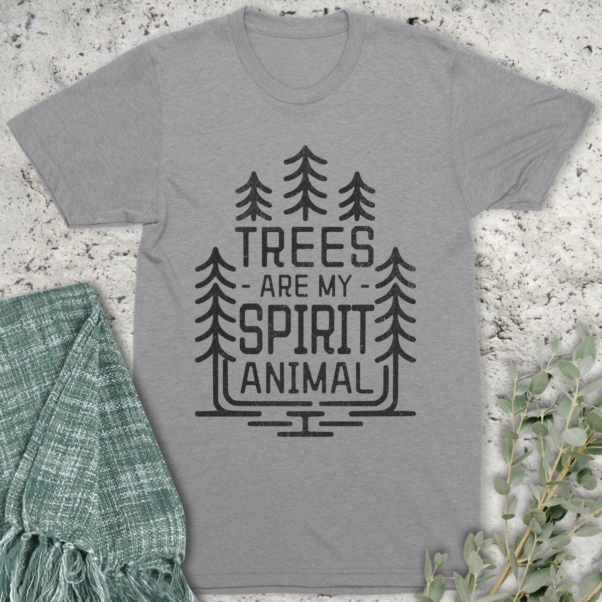 Stepping Green T-Shirt Trees Are My Spirit Animal T-Shirt
