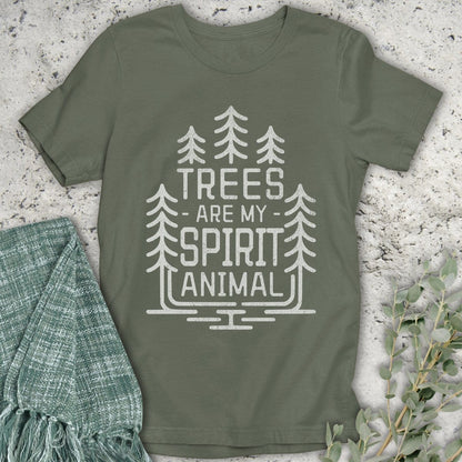 Stepping Green T-Shirt Trees Are My Spirit Animal T-Shirt