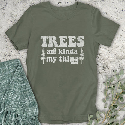 Stepping Green T-Shirt Trees Are My Thing T-Shirt