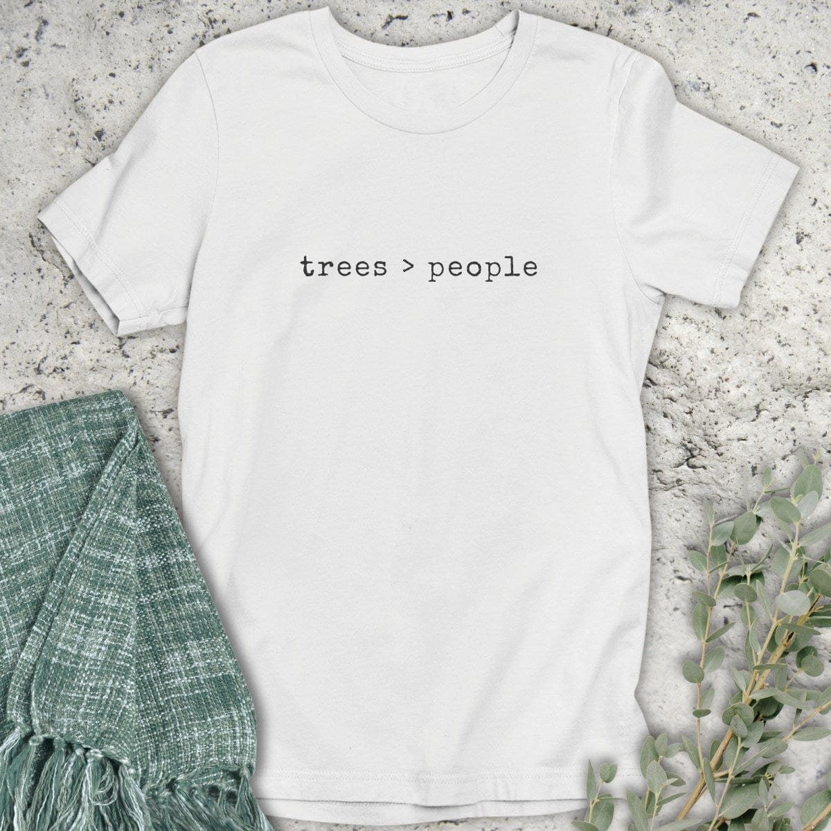 Stepping Green T-Shirt Trees > People T-Shirt