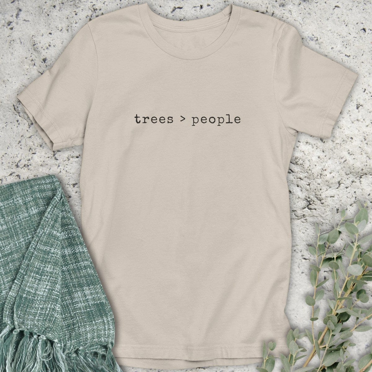 Stepping Green T-Shirt Trees > People T-Shirt