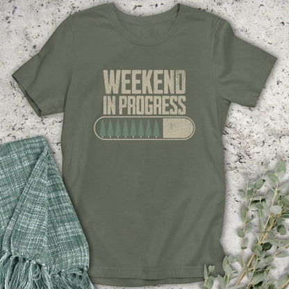 Stepping Green T-Shirt Weekend in Progress T-Shirt