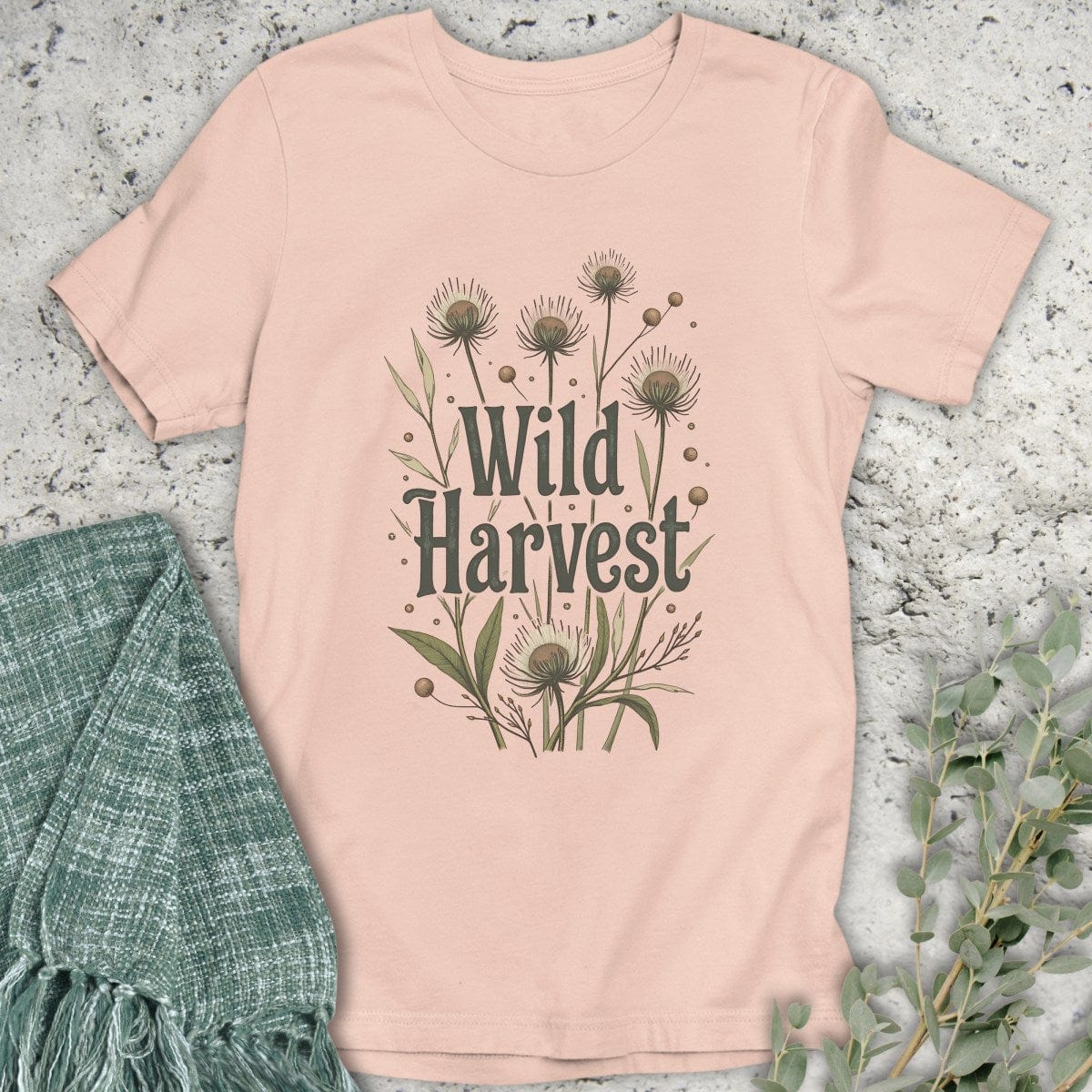 Stepping Green T-Shirt Wild Harvest T-Shirt