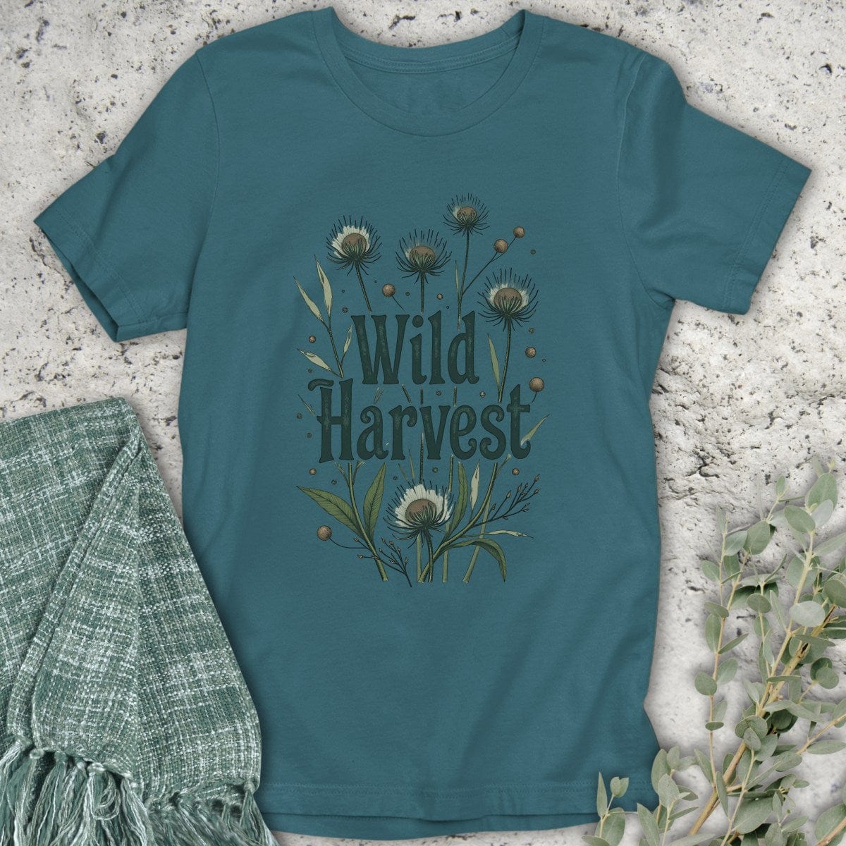 Stepping Green T-Shirt Wild Harvest T-Shirt
