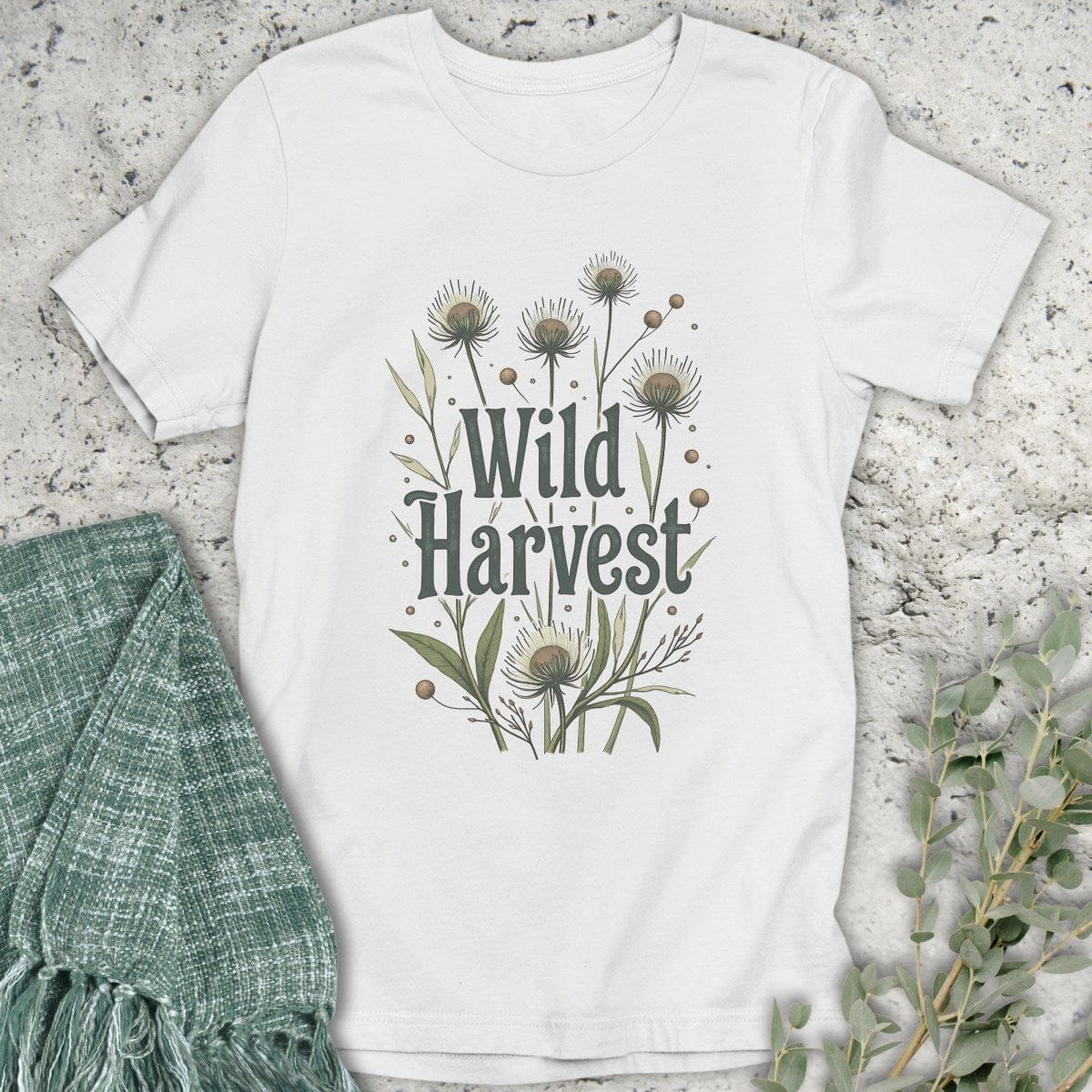 Stepping Green T-Shirt Wild Harvest T-Shirt