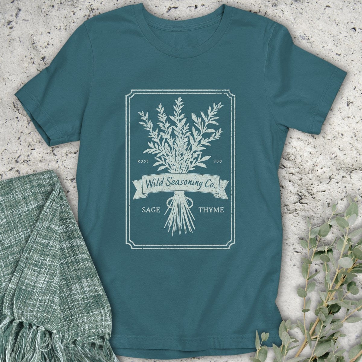 Stepping Green T-Shirt Wild Seasoning Co T-Shirt