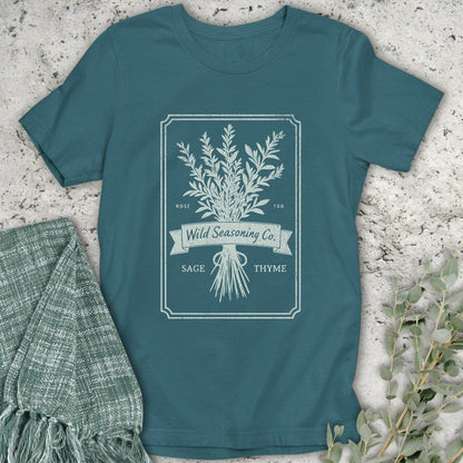 Stepping Green T-Shirt Wild Seasoning Co T-Shirt