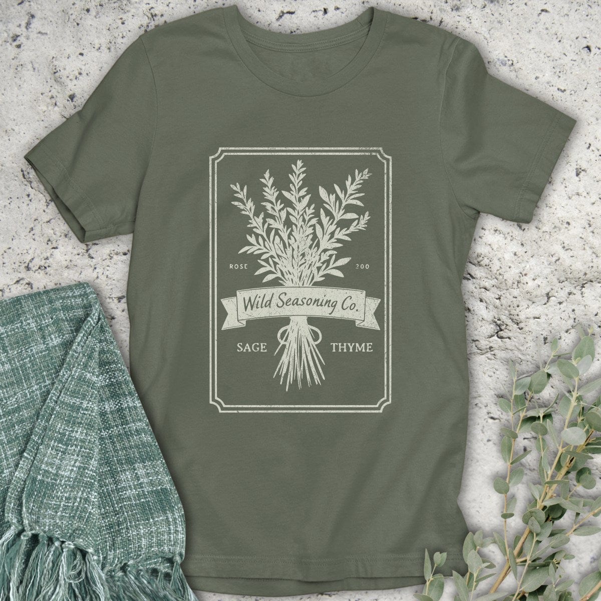 Stepping Green T-Shirt Wild Seasoning Co T-Shirt