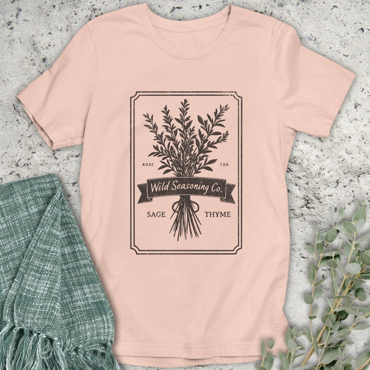 Stepping Green T-Shirt Wild Seasoning Co T-Shirt