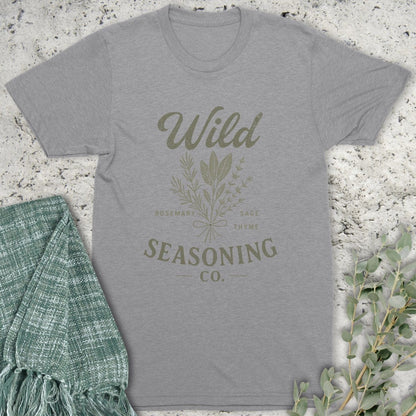 Stepping Green T-Shirt Wild Seasoning T-Shirt