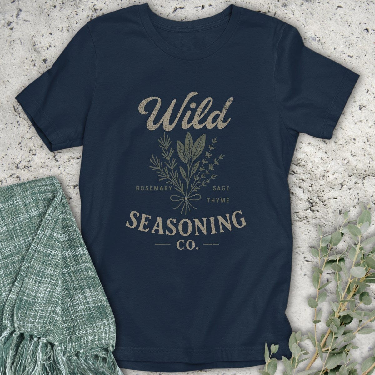 Stepping Green T-Shirt Wild Seasoning T-Shirt