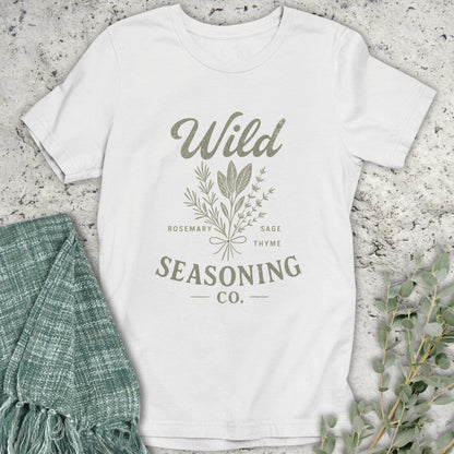 Stepping Green T-Shirt Wild Seasoning T-Shirt
