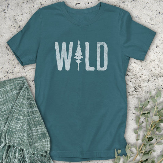 Stepping Green T-Shirt Wild T-Shirt