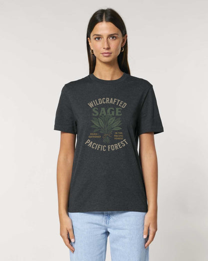 Stepping Green T-Shirt Wildcrafted Sage Organic T-Shirt