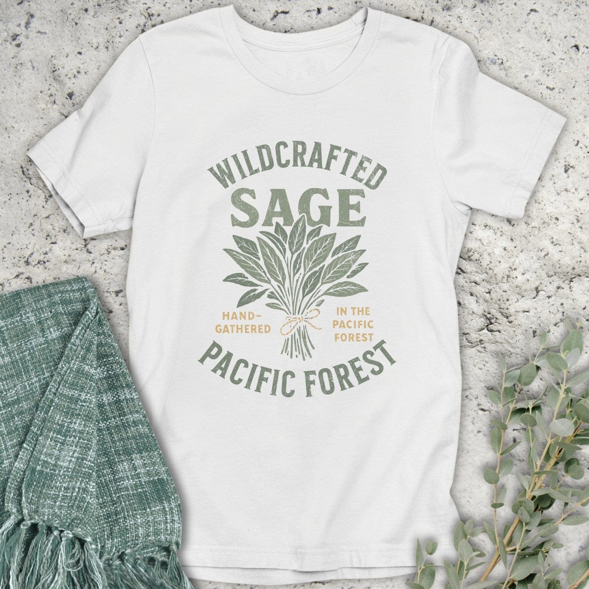 Stepping Green T-Shirt Wildcrafted Sage T-Shirt
