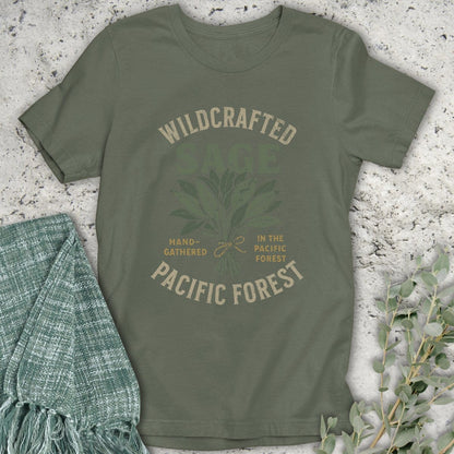 Stepping Green T-Shirt Wildcrafted Sage T-Shirt