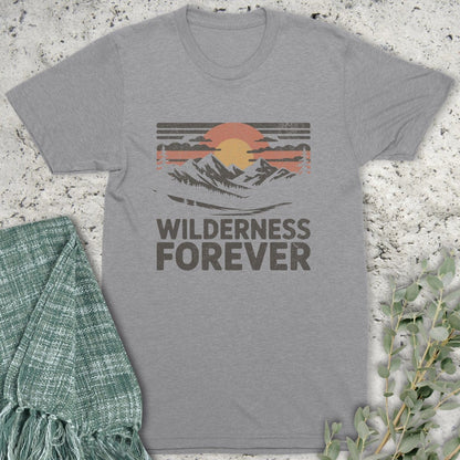 Stepping Green T-Shirt Wilderness Forever T-Shirt
