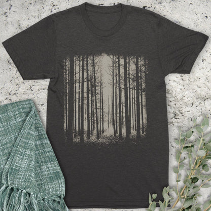 Stepping Green T-Shirt Woods Organic T-Shirt