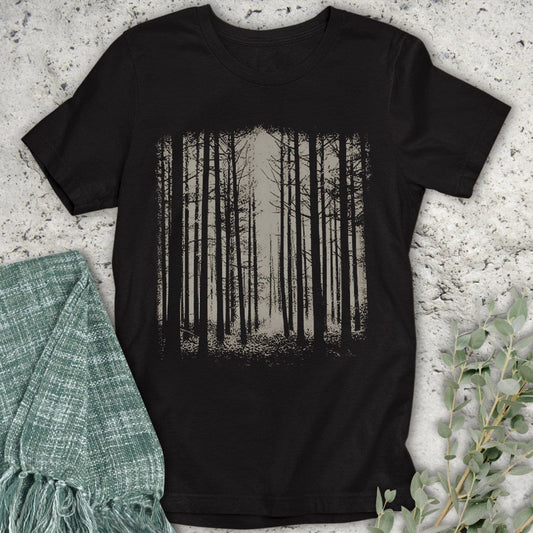 Stepping Green T-Shirt Woods T-Shirt