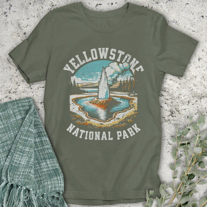 Stepping Green T-Shirt Yellowstone T-Shirt