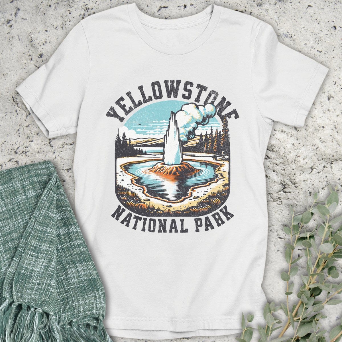 Stepping Green T-Shirt Yellowstone T-Shirt