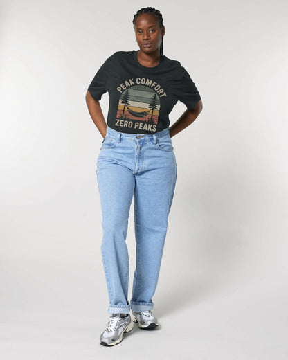 Stepping Green T-Shirt Zero Peaks Rainbow T-Shirt