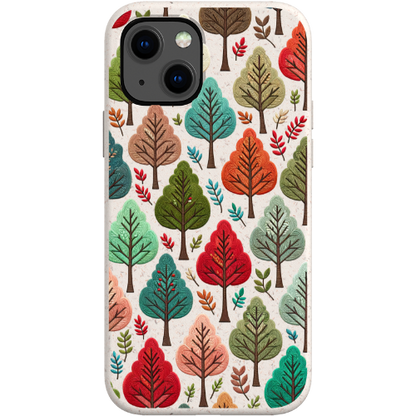 Festive Fall Trees Bio Case